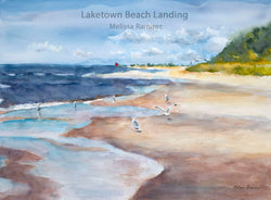 Laketown Beach Landing Giclee Print