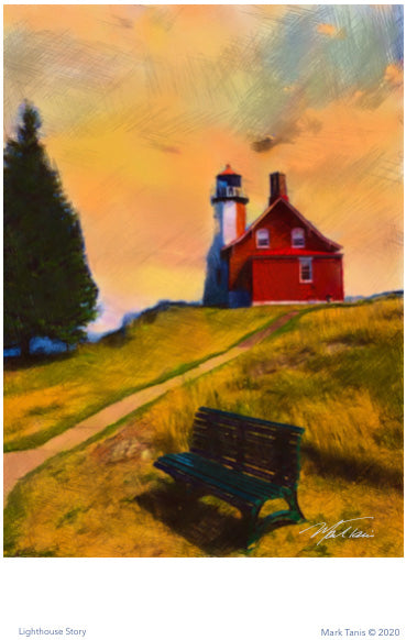 Lighthouse Story Giclee