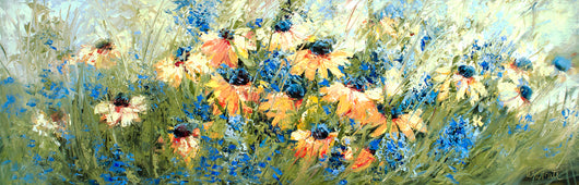 Blackeyed Susans and Chicory Giclee