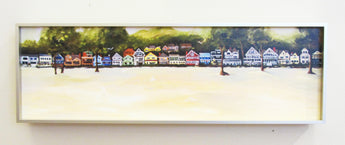 Fourth Of July Morning Framed Giclee