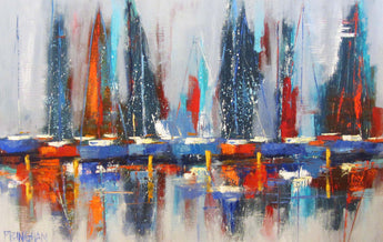 Night Magic Oil Painting
