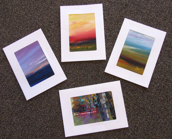 Mini Abstract Landscape Painting