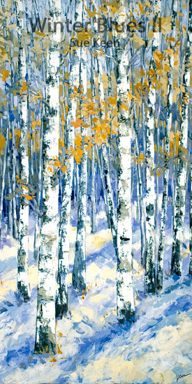 Winter Blues II Giclee
