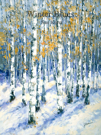 Winter Blues Giclee