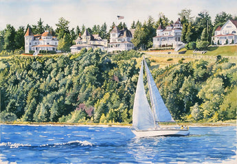 The Grand Ladies Of Mackinac Island Giclee