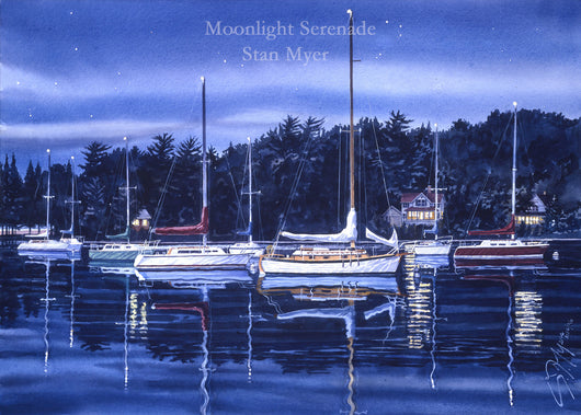 Moonlight Serenade Giclee