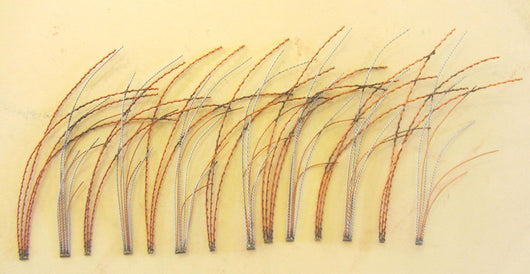Copper And Silver Twisted Grass