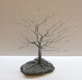 Deeply Rooted Tree Metal Sculpture