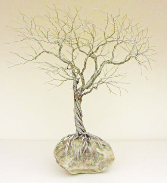 Deeply Rooted Tree Metal Sculpture