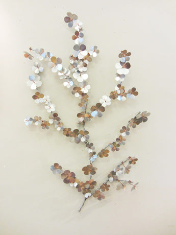 Floral Pop Metal Sculpture