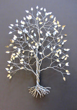 Twisted Silver Leaf Tree