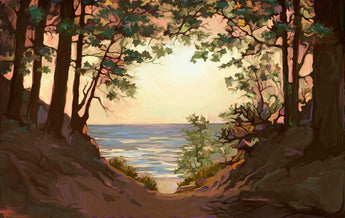 Lake Glow Giclee