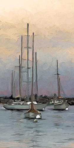 Resting Vessels Giclee