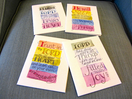 The Word Inspired II Notecards