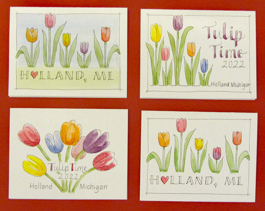 Tulip Time Notecards